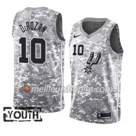 Maillot Basket Enfant San Antonio Spurs DeMar DeRozan 10 2018-19 Nike Gris Swingman